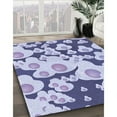 thumbnail image 3 of Ahgly Company Tapis d'Intérieur Lavables en Machine, Carrés d'Ardoise de Transition, Carrés de 7', 3 of 7