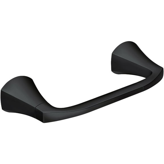 Moen Lindor Toilet Paper Holder Wall Mount - Pivoting, Matte Black