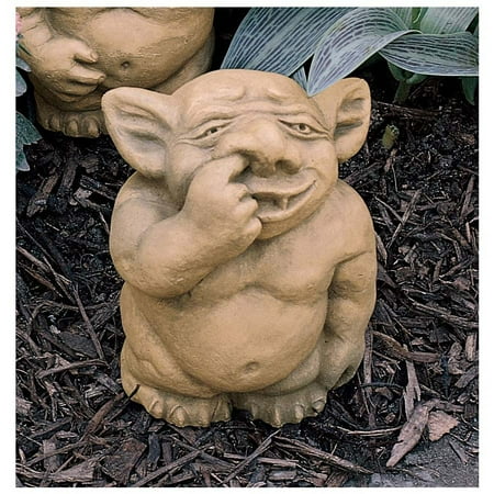 Design Toscano The Picc-a-Dilly Nose Gargoyle Statue - Large