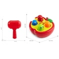 thumbnail image 3 of Juguete para golpear, desarrollar habilidades motoras , juguete de reconocimiento de color para niños, niñas, regalos de cumpleaños, 3 of 9