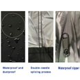 thumbnail image 3 of para Silla de Jardín para Exteriores, Impermeable, A Prueba de Polvo, para Silla Colgante con Forma de Huevo, Protector el Polvo con Cremallera A, 3 of 7