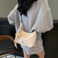 thumbnail image 2 of Bolso pequeño, ligero y sencillo de mano para mujer, estilo coreano, de un solo hombro, con bandolera tipo media luna, 2025, 2 of 5