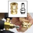 thumbnail image 4 of Big sale! High Pressure Washer Gun Adapter 1/4" Spray Nozzle Quick Tips New Connector Y8E4, 4 of 8