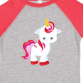 thumbnail image 4 of Inktastic Cute Unicorn, Little Unicorn, Magic Unicorn Girls Toddler T-Shirt, 4 of 5