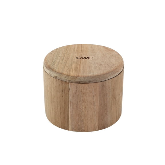 Cook with Color Acacia Wood Salt Cellar – Stylish & Functional