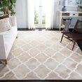 thumbnail image 2 of Safavieh Dip Dyed Turquoise Contemporary Rug - 6' x 9', 2 of 2