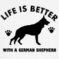 thumbnail image 3 of CafePress - German Shepherd Breed Design Sweatshirt - Crew Neck Sweatshirt, 3 of 4