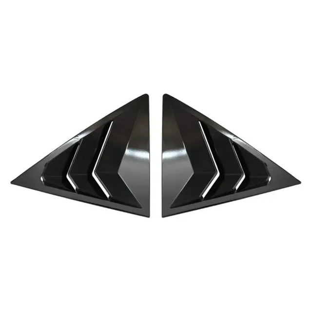 MPXBM Car Rear Window Side Vent Shutter Louver Cover Trim Accessories Compatible for Mazda 6 Sedan 2002 2003 2004 2005 2006 2007 2008-2016