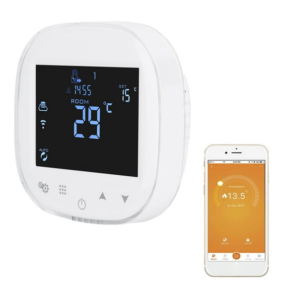 Contrôleur de température intelligent, facile à installer, Contrôleur de l'application de thermostat intelligent pour la Chaleur