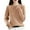 Sweater 335# Gold, variant on Sweaters for Women Solid Color Bottoming Shirt Slim Turtleneck Knitted Long Sleeved Thermal Underwear Top Casual Cozy Daily Wear