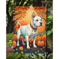 thumbnail image 3 of Carolines Treasures DAC1008GF 15.5 x 11.25 in. White Pit Bull Terrier Fall Garden Flag, 3 of 5