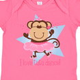 thumbnail image 4 of Inktastic Monkey Love Tutu Dance Girls Baby Bodysuit, 4 of 5