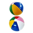 thumbnail image 1 of LEEYNEER 2 Pcs Parties Inflatable Ball Colorful Beach Balls Inflatable Beach Balls Swimming Pool Beach Ball, 1 of 4