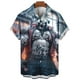 thumbnail image 4 of Camisas de animales para hombres, ropa para hombres con estampado de guerrero orco, camisetas casuales de manga corta para uso diario, camisetas holgadas de gran tamaño, 4 of 4