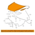 thumbnail image 3 of CAPA For 06-13 Impala & 14-16 Impala Limited Hood Panel Assembly Primed Steel, 3 of 5