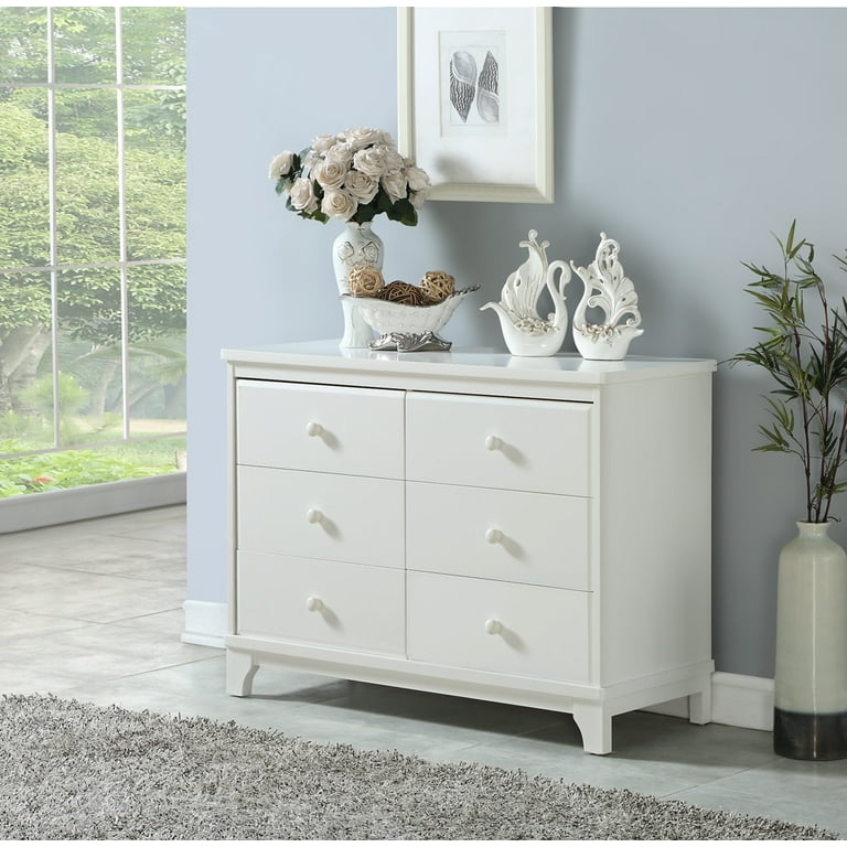 Walmart white 6 drawer dresser outlet