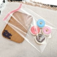 thumbnail image 2 of Unique Bargains 9 ㎛ 100 Pcs Convenient with Hole Clear Self Sealing Bags for Treats 9.06"x11.81", 2 of 5