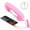 Pink, variant on KRONDO Retro Phone Handset, Cell Phone Receiver with Microphone & Speaker, Vintage Old School Telephone Handset for Mobile Phones, 90s Prop for Photos,Old- Headset for All Cell-Phones