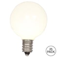 thumbnail image 2 of Vickerman G40 Warm White Ceramic LED Replacement Bulb, package of 25, 2 of 2