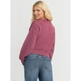 thumbnail image 3 of Jessica Simpson Women's Merril Embellished Crewneck Pullover Top, Sizes XS-XL, 3 of 6