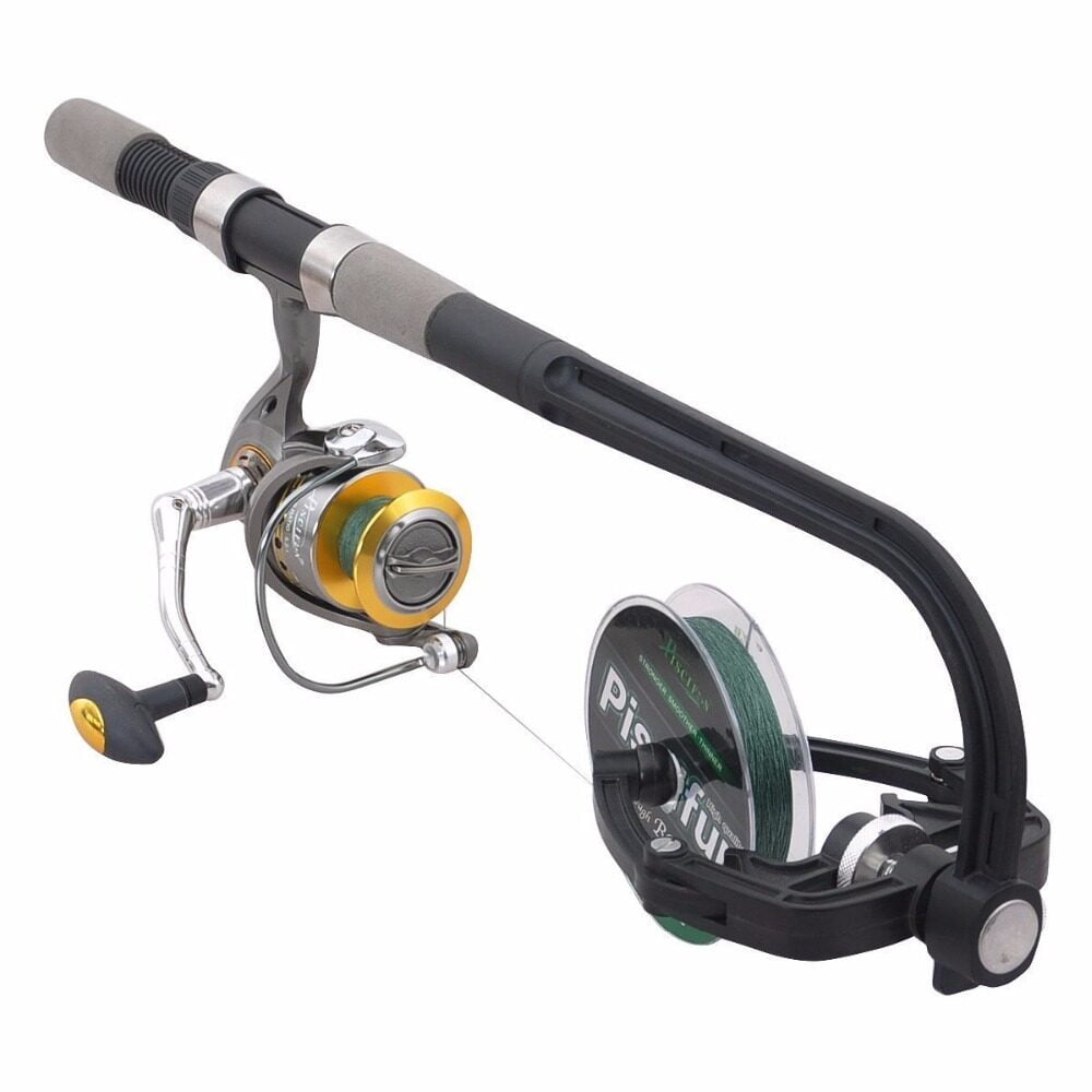 Fishing Line Winder Spooler Machine Spinning Reel Spool Spooling Station System