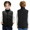 thumbnail image 6 of ZCFZJW Heated Vest for Boys Girls 13 Heating Zones Heated Body Warmer Kids Gilet Smart USB Charging Heated Waistcoat Washable Thermal Clothes 8-9 Years, 6 of 10