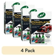 (4 pack) Turtle Wax Complete Car Care 4 Piece Kit, 53834