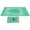 Light Green, variant on Xirurus Muslim Prayer Rug 4 Stabilization Iron Corners Blanket with Compass for Traveling Outdoor, 23.6 x 39.4 inches (60 x 100 cm), Blackish Green