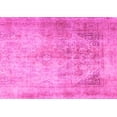thumbnail image 1 of Ahgly Company Indoor Rectangle Persian Pink Traditional Area Rugs, 2' x 5', 1 of 4