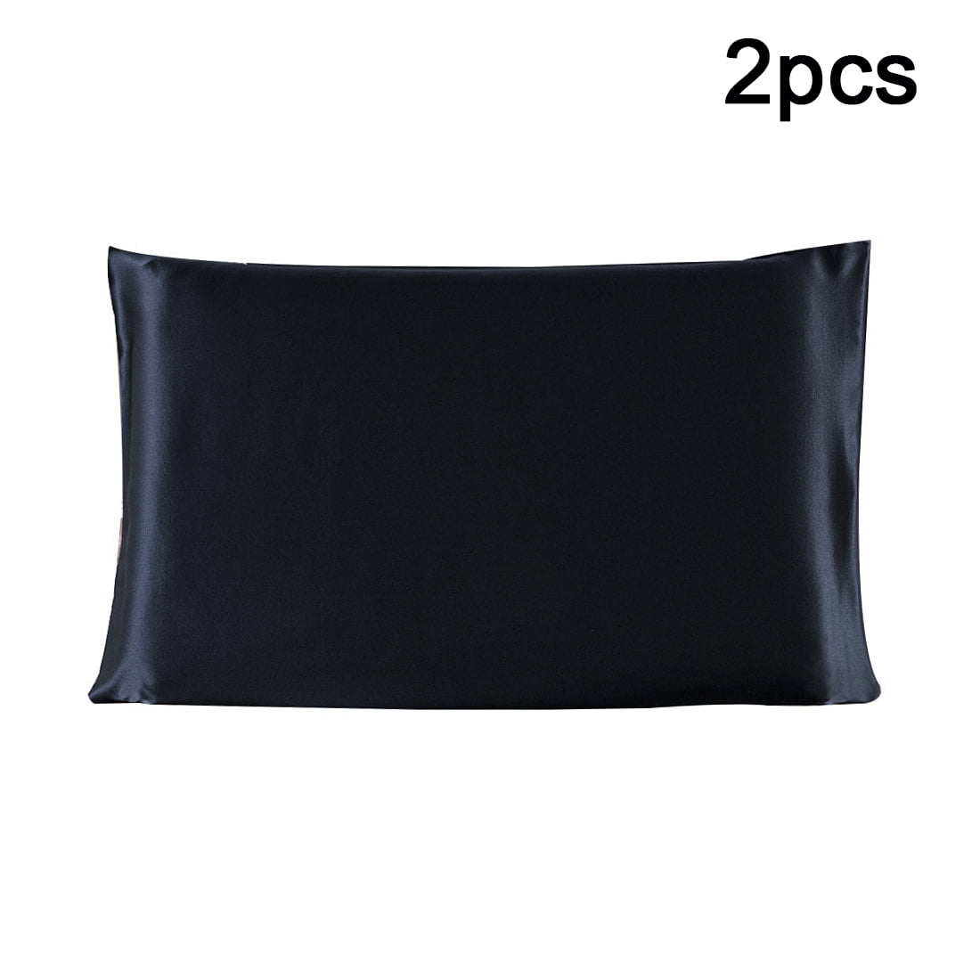 PiccoCasa 100 Mulberry Silk Pillowcase 2 Piece Travel Size Pillowcases
