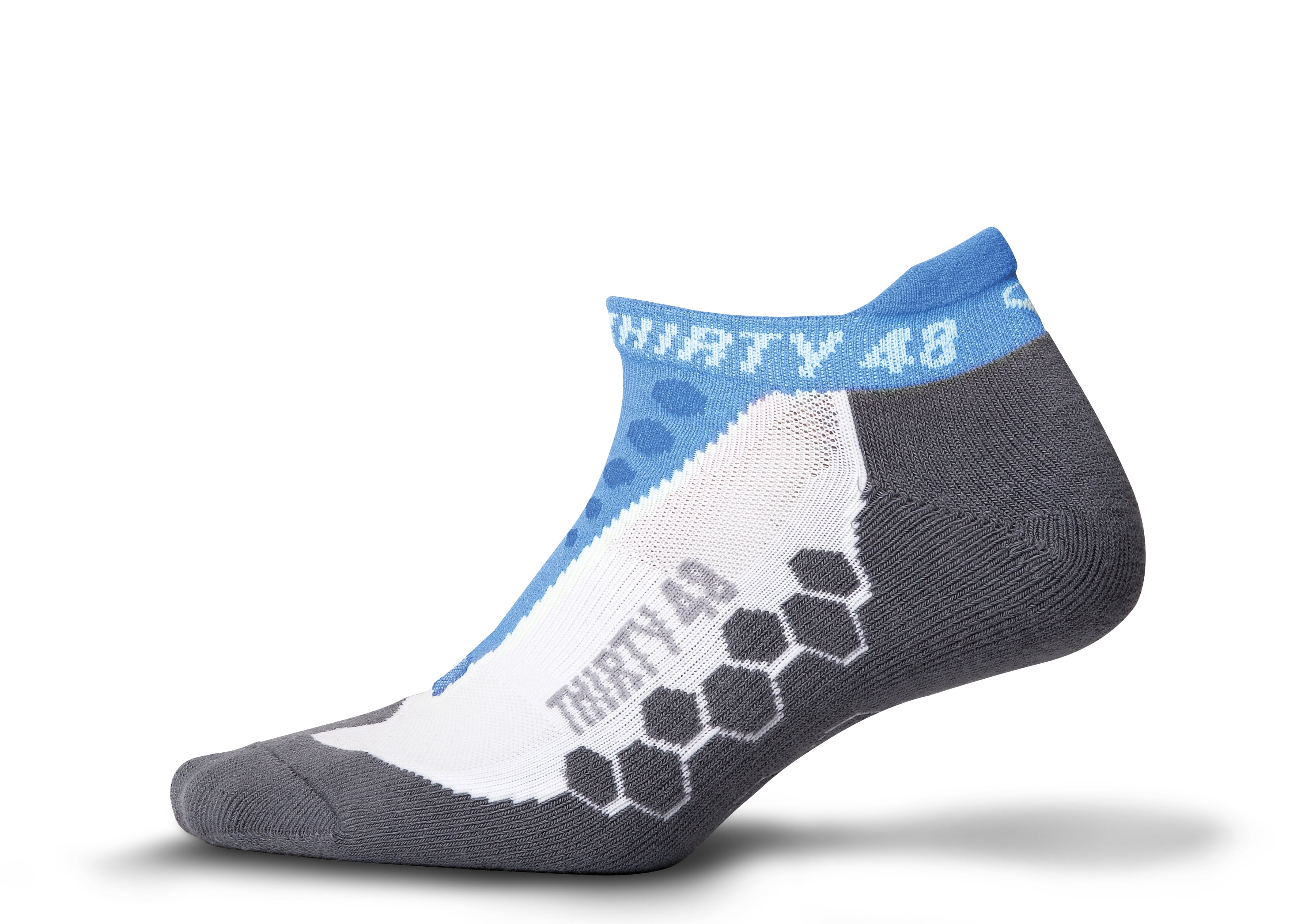 CoolMax Fabric Keeps Feet Cool & Dry,3 Pack Pink/Gray,Medium Thirty48 Running Socks Unisex CoolMax Fabric Keeps Feet Cool & Dry,3 Pack Pink/Gray,Medium Thirty48 Running Socks Unisex