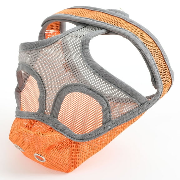 Dog Dog Muzzle Breathable Mesh For Short Snout Dogs Prevent Biting Barking