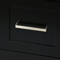 thumbnail image 2 of Ariel Hamlet 36 In. Left Offset Single Sink Base Cabinet In Black, 2 of 9