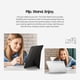 thumbnail image 2 of Funda Libro Inteligente Blanca para Samsung Galaxy Tab S10 FE+, 2 of 9