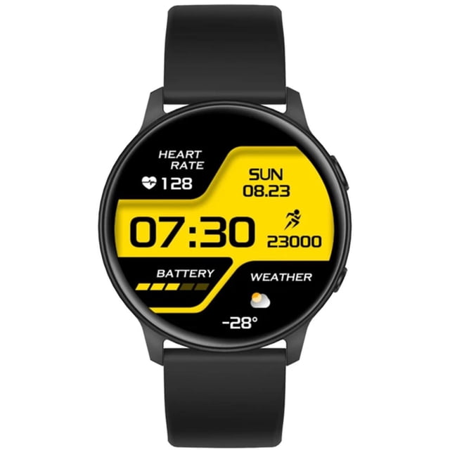 Smartwatch Reloj Inteligente Fralugio Mx1 Full Touch Sport Negro Lujo