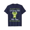 thumbnail image 4 of My Spirit animal Is A Grumpy Frog T-Shirt, 4 of 8