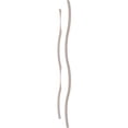 thumbnail image 5 of Ekena Millwork 47"H x 1"T Ozark PVC Adjustable Decorative Slat Wall Panel Kit, Unfinished (contains 8 Slats + 1 Straight Edge Starter Slat), 5 of 15