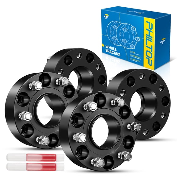 Separadores de rueda PHILTOP 6x5.5 50,8 mm centrados en el cubo, 4 piezas