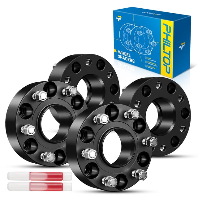 Separadores de rueda PHILTOP 6x5.5 50,8 mm centrados en el cubo, 4 piezas