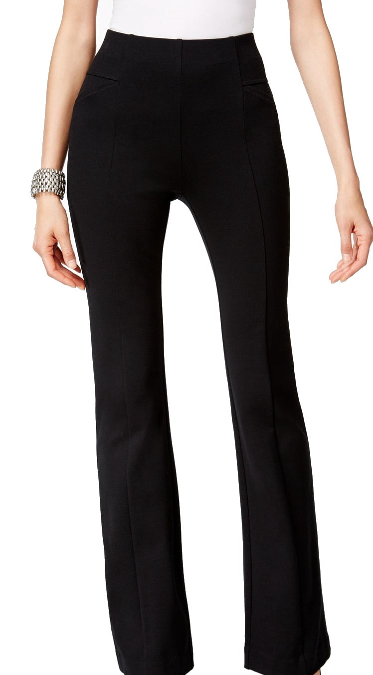 INC Womens Pants Black High Waist 
