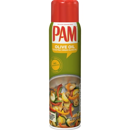(2 Pack) PAM Olive Oil Cooking Spray, 7 oz. (Best Type Of Olive Oil For Cooking)