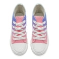 thumbnail image 5 of Casual Shoes for Kids, Toddler Canvas Shoes High Top Fashion Lace-Up Sneakers Girls Boys Classic Running Walking Shoes for Indoor Outdoor, 5 of 7