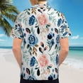 thumbnail image 6 of High Quality Hawaiian Shirts for Men Short Sleeve Aloha Beach Shirt Floral Summer Casual Button Down Shirts Blouses 7XG2F3, 6 of 7