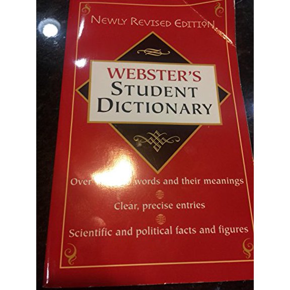 Pre-Owned Webster's Student Dictionary Paperback