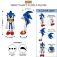 thumbnail image 5 of Sonic Kids Bedding Plush Cuddle and Decorative Pillow Buddy, Sega, 5 of 8