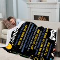 thumbnail image 3 of Grandson Gifts From Grandma Blanket, Grandson Blanket From Grandma/Grandpa Soft&Cozy, Gifts for Grandsons Birthday Ideas, Grandson Gifts for Christmas, Grandson Throw Blankets Soft&Cozy (50"x60"), 3 of 6