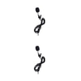 thumbnail image 2 of Soidarity Plastic Microphone Portable Reusable Professional Replaceable Computers Guitar Bass Mic MP3 Accessories Tablet Notebook Ninguna 2piezas Soidarity CBP490292, 2 of 6