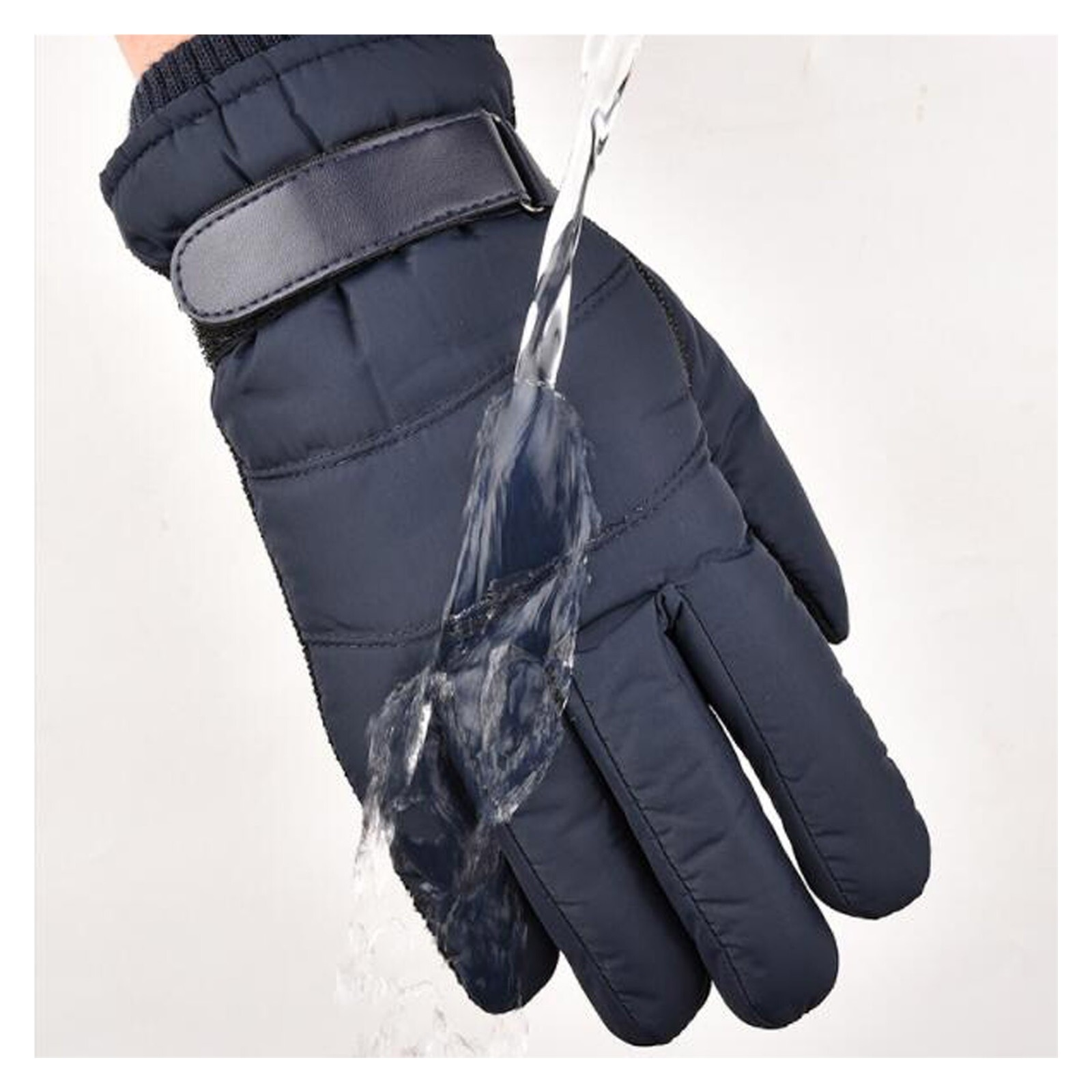 Adjustable Cotton Men Women Gloves Winter Outdoor Windproof Mankind Glove Ski Riding Keep Warm Climbing Outdoor Unisex Mitten