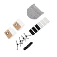 thumbnail image 1 of Floor Sweeper Accessories Set, Sweeper Accessories Strong Water Absorption Soft  For Office, 1 of 8