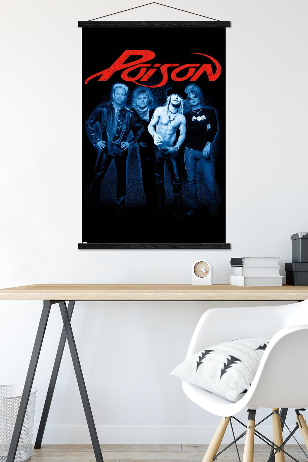 Poison - Group Wall Poster with Wooden Magnetic Frame, 22.375" x 34"